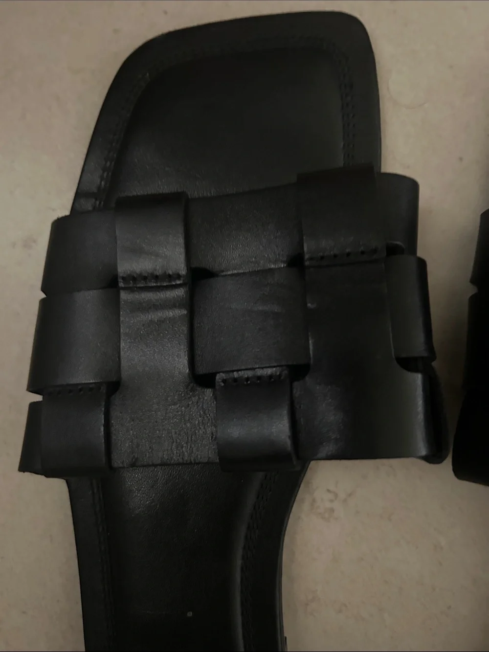 Zara woven slide sandal - Picture 3 of 4